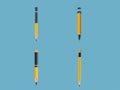 Illustrated Elegance of a Pencil