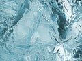 Illustrated frozen ice texture