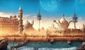historical harbor fantasy design