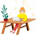 Illustrated online language school