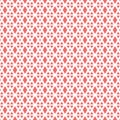 Illustrated patterned repeating pink background