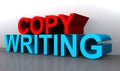 Copy writing sign