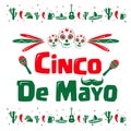 Cinco de Mayo sign Royalty Free Stock Photo