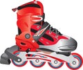 Illustrated rollerblade skate