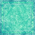 Illustrated square marble background with transparent frame