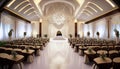 illustrated wedding hall