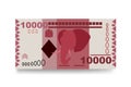 Tanzania money set bundle banknotes. Paper money 10000 TSH. Royalty Free Stock Photo