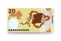 Papua New Guinea money set bundle banknotes.