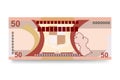 Guyanese money set bundle banknotes.