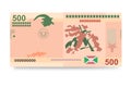 Burundian money set bundle banknotes. Royalty Free Stock Photo