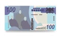 Botswana money set bundle banknotes. Royalty Free Stock Photo