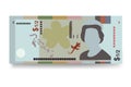 The Bahamas money set bundle banknotes.