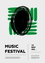 Daf, Dayere, Riq, dafli, dap. Music festival poster. Royalty Free Stock Photo