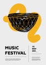 Naqareh, Drum. Music festival poster.