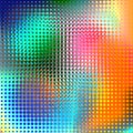 Illustration - abstract background. Vibrant colors