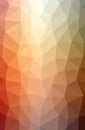 Illustration of abstract Brown, Orange vertical low poly background. Beautiful polygon design pattern