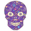 Floral skull