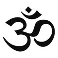 Hindu om sign