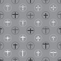 Circle wisdom Jesus Proverbs seamless pattern