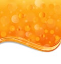 Abstract orange background with light effect Royalty Free Stock Photo