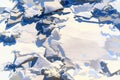 Illustration of abstract snow texture Royalty Free Stock Photo