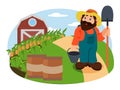 Illustration of Agrarian in the hat