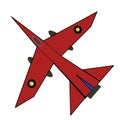 Illustration of airplane