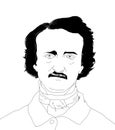 Illustration by American horror and mystery writer Edgar Allan Poe