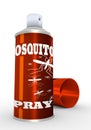 Illustration of anti-mosquito spray