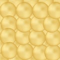 Abstract background of golden color of their circles for web design