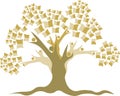 Education tree logo