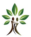 Family tree logo