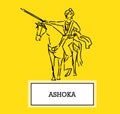 Illustration of Ashoka