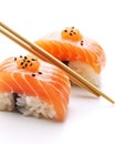 Illustration of assorted sushi Royalty Free Stock Photo