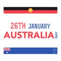 Australia Day on January 26th.