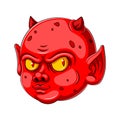 A baby devil cartoon character