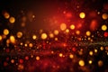 Background of red gold and black glitter light, abstract, backgrounds Royalty Free Stock Photo