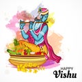 Happy Vishu. Royalty Free Stock Photo