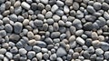 Background of white pebble stones, Texture of pebbles