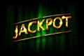 illustration of the banner of an online poker casino Royalty Free Stock Photo