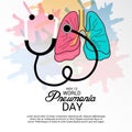 World Pneumonia Day.