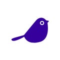 this is an illustration of a bird on a white background