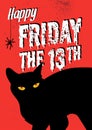 Black cat and friday the 13th