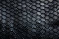 illustration of black colored snake skin texture background. Generative AI Royalty Free Stock Photo