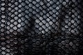 illustration of black colored snake skin texture background. Generative AI Royalty Free Stock Photo