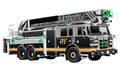 Illustration of Black fire truck in Vector file