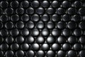 Black metal background with holes,  Abstract background and texture for design Royalty Free Stock Photo