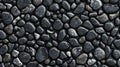 Black pebble stone texture background, rock pebble stone texture background