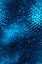 Blue snake skin texture background Royalty Free Stock Photo