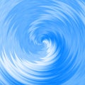 Illustration of blue water whirlpool & x28;swirl, vortex, etc.& x29; Royalty Free Stock Photo